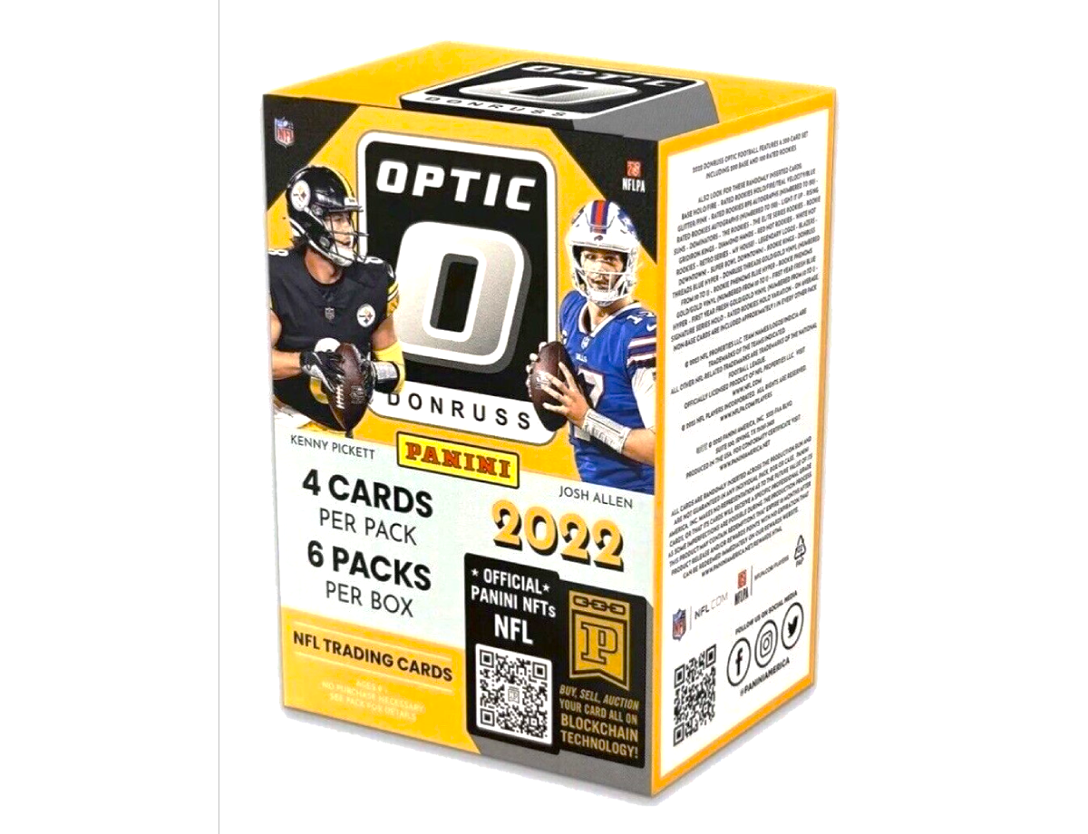 2022 Panini Donruss Optic Football Blaster Box